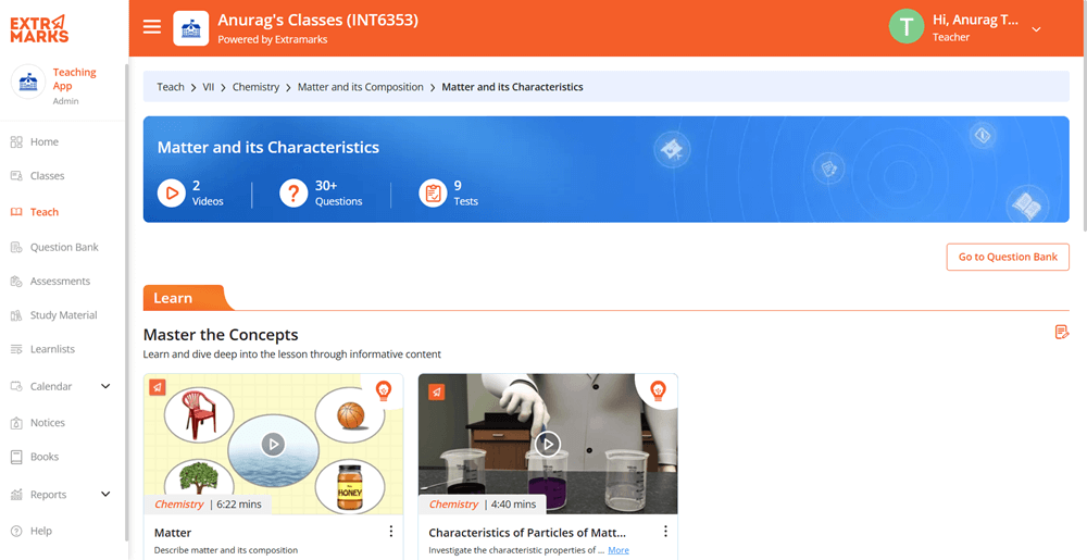 extramarks for nano learning