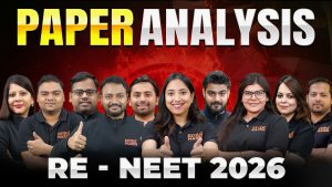 NEET 2026 Re-Exam Live Paper Analysis & Answer Keys