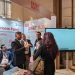 Extramarks team talking to school leaders at the Extramarks booth, World Education Summit 2026, Delhi