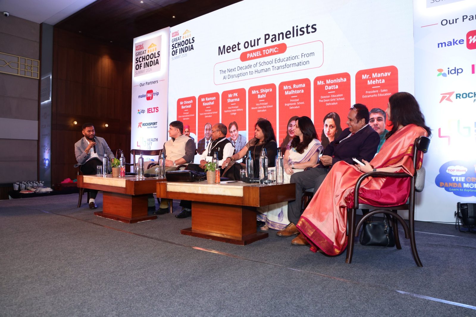 Great Schools of India Summit 2026: Dehradun Brings Together 50+ School Leaders 17 School principals sharing views during the panel discussion at the Great Schools of India Summit 2026, Dehradun